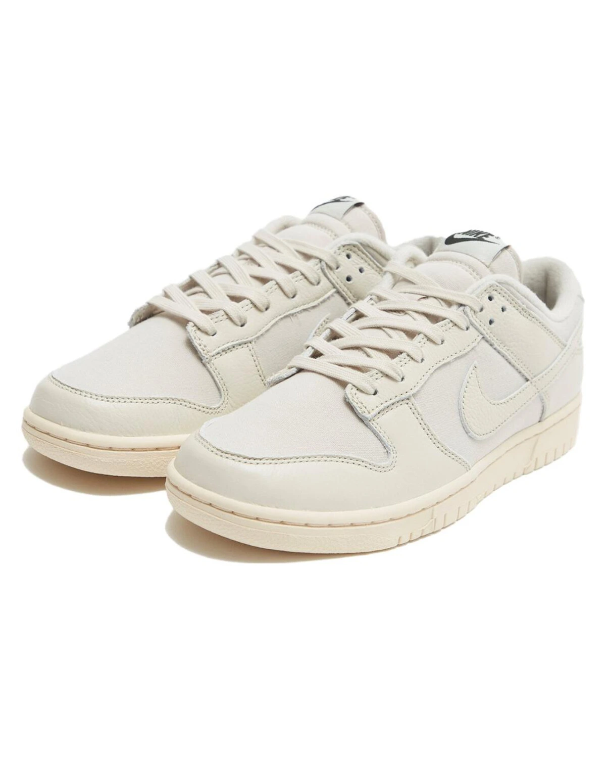 Nike Dunk мужские кроссовки белые из натуральной кожи картинка