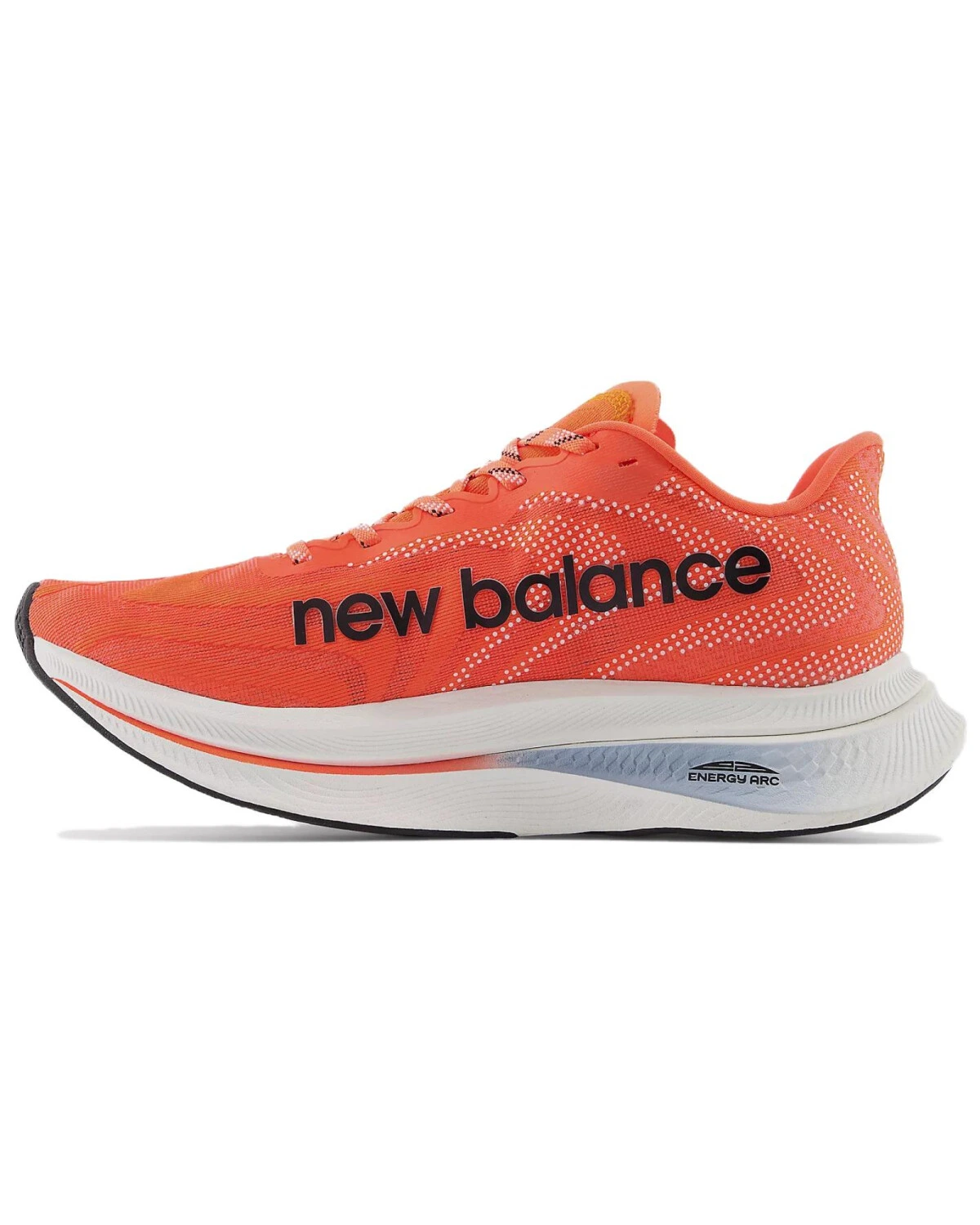 New Balance SC Trainer v2 унисекс кроссовки оранжево-красные из текстиля для повседневной носки картинка