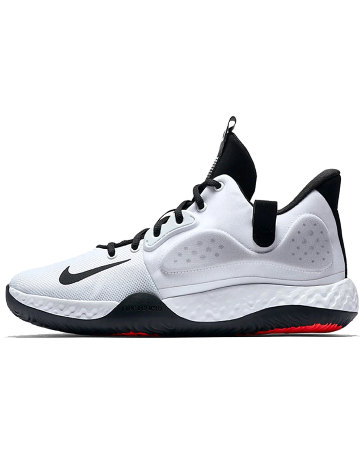Nike KD Trey 5 VII мужские кроссовки баскетбольные белые с черными вставками картинка