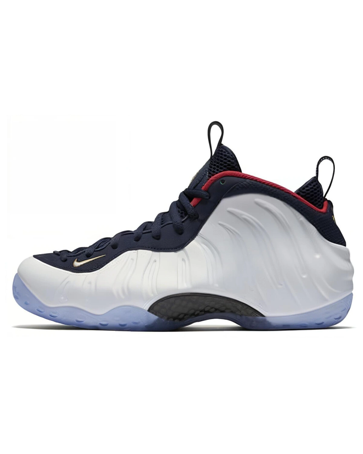 Nike Foamposite One Olympic Детские баскетбольные кроссовки белые картинка