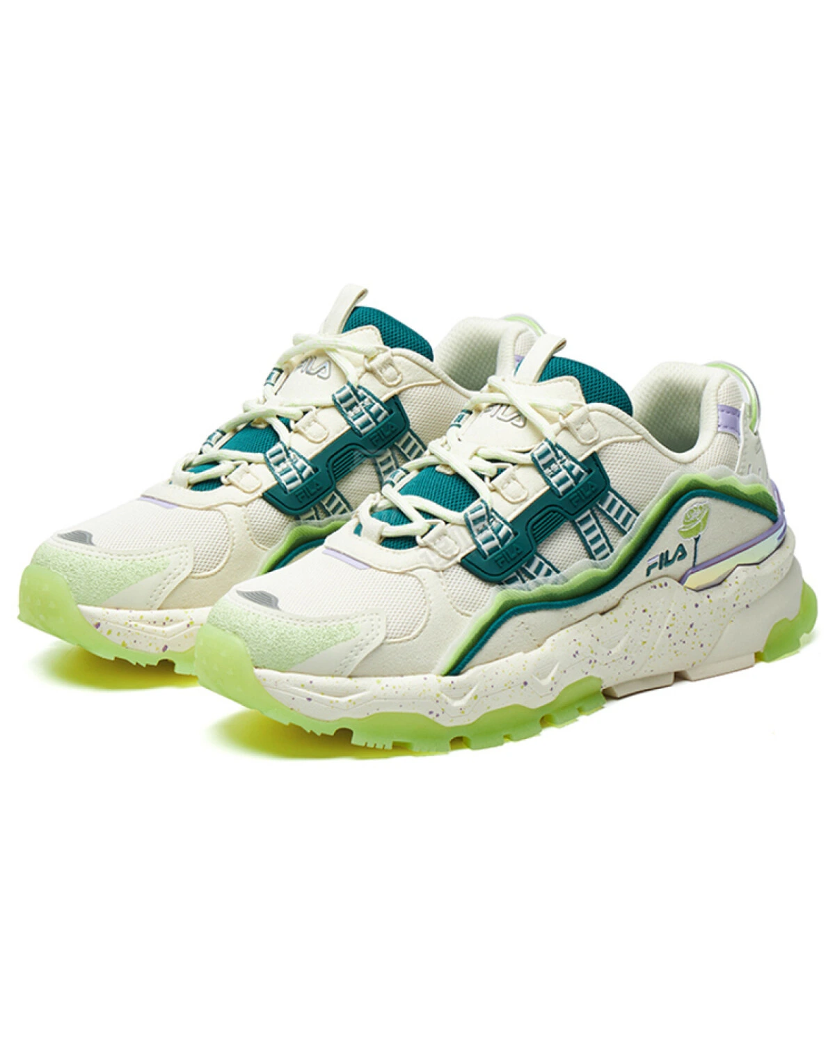 FILA Disruptor женские повседневные кроссовки белые из комбинированного материала картинка