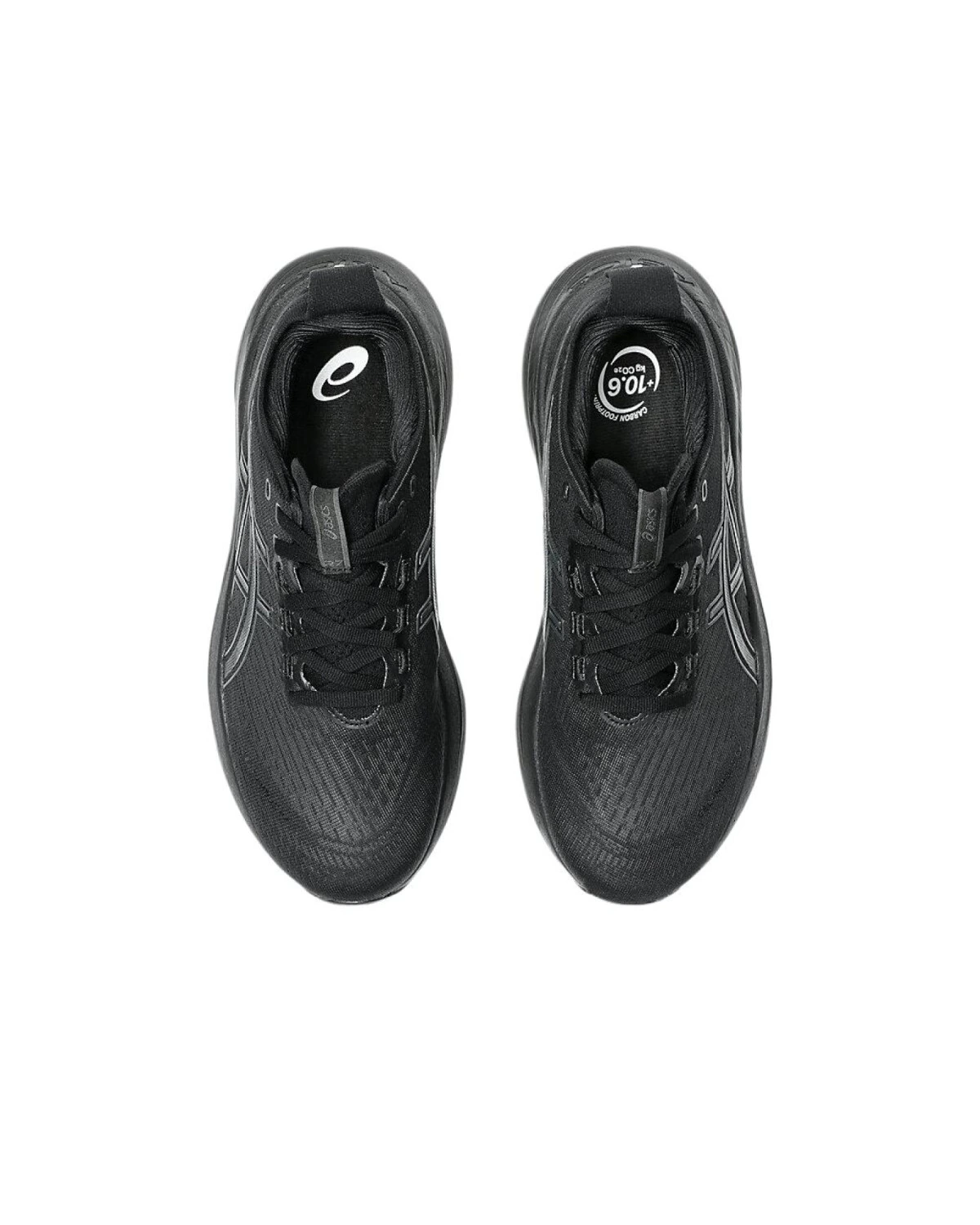 Asics GEL-NIMBUS 27WIDE женские кроссовки для бега черно-серые картинка
