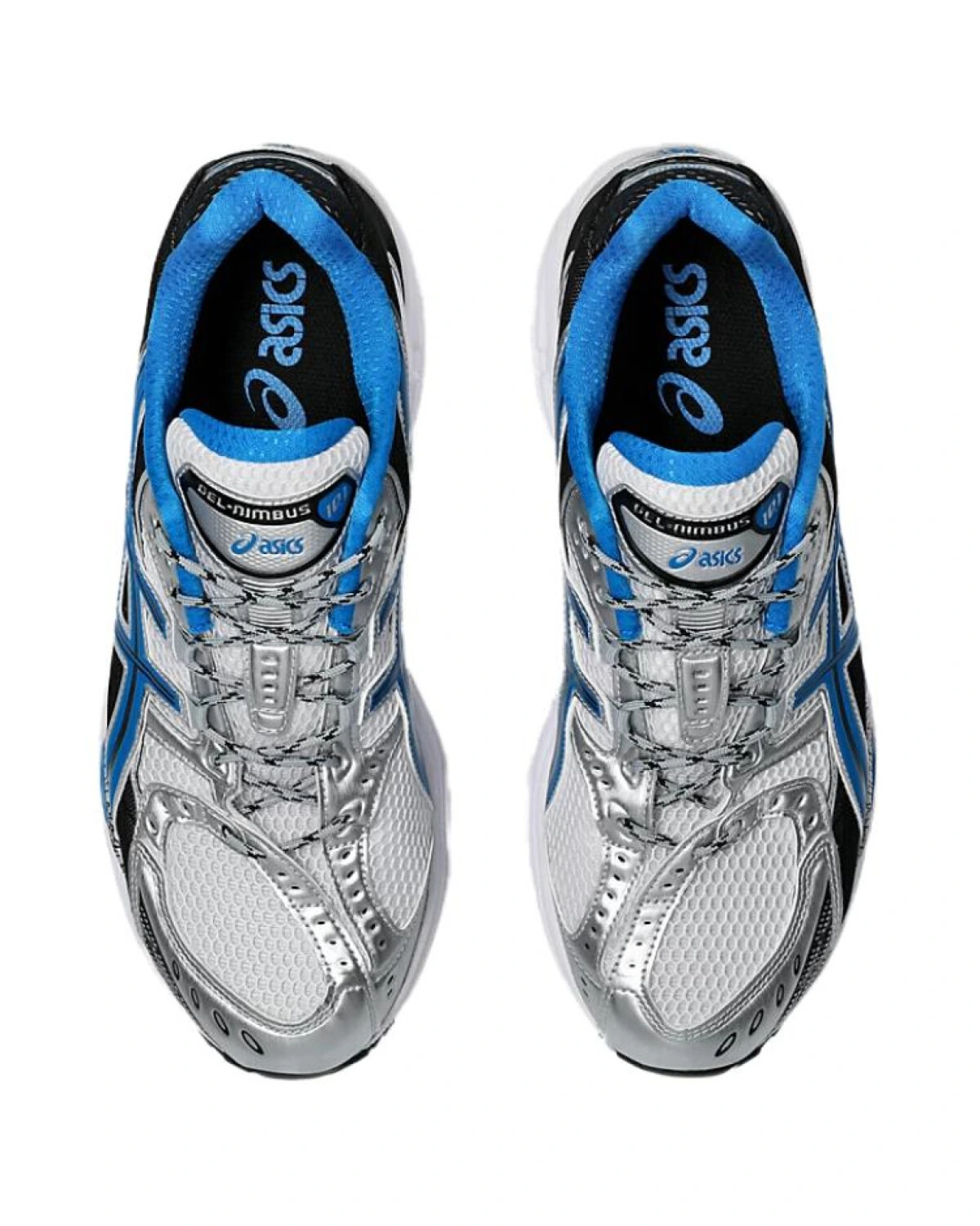 Asics GEL-Nimbus 10.1 унисекс кроссовки бело-синие картинка