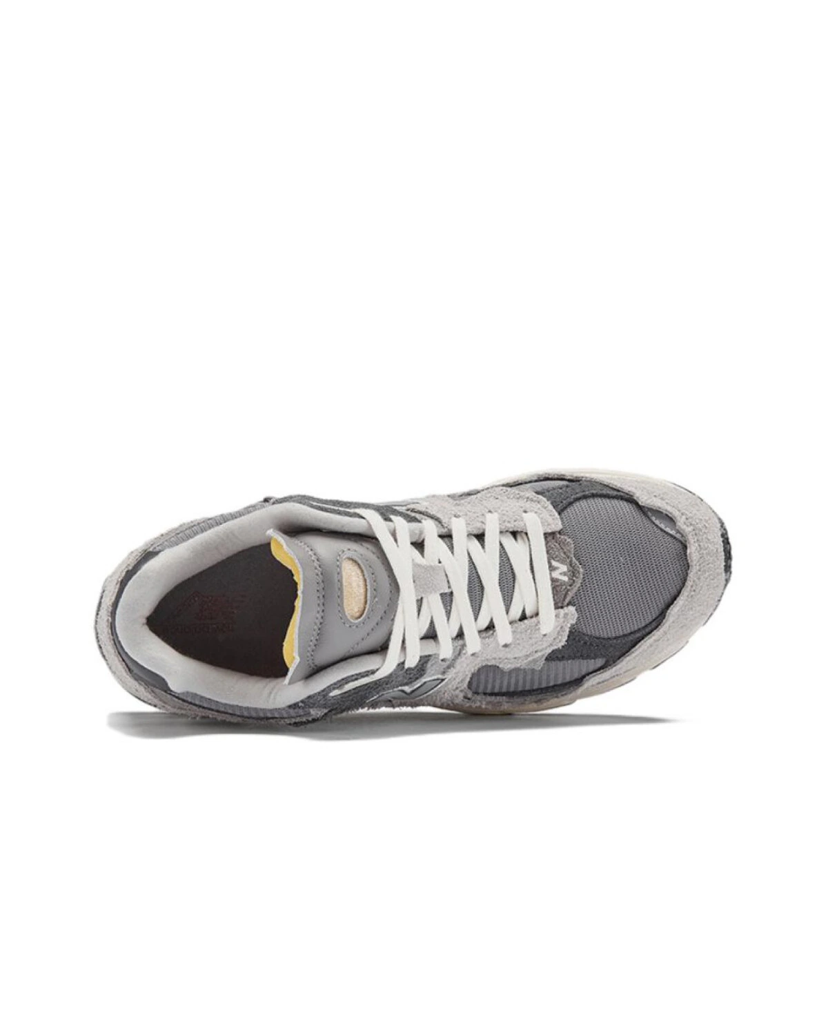 New Balance NB 2002R унисекс кроссовки серые из замши и ткани картинка