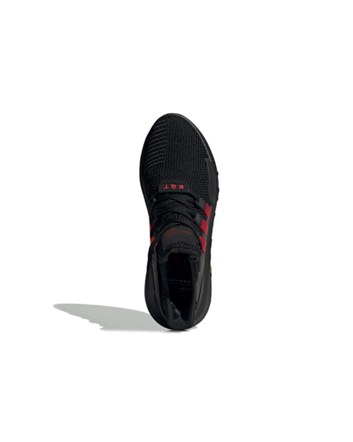 Adidas Originals EQT Support ADV унисекс кроссовки черно-красные с амортизацией картинка
