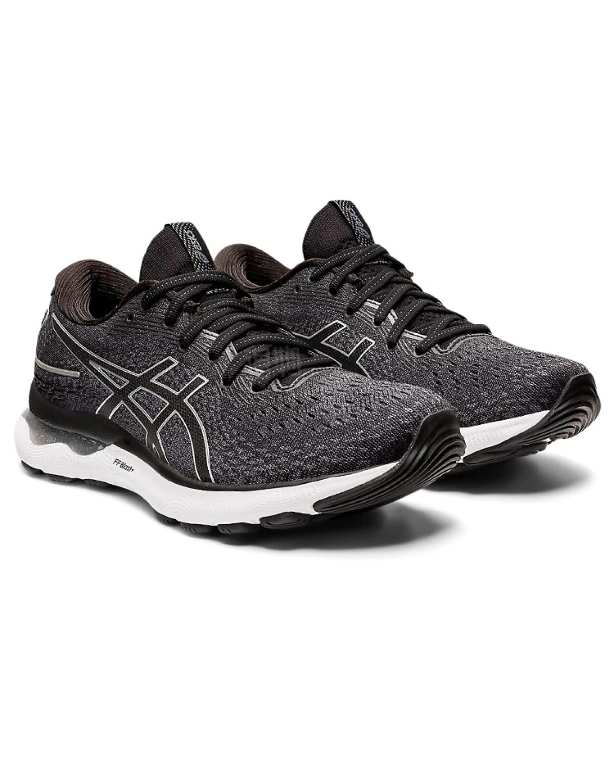 Asics GEL-Nimbus 24 женские кроссовки для бега с амортизацией черные картинка
