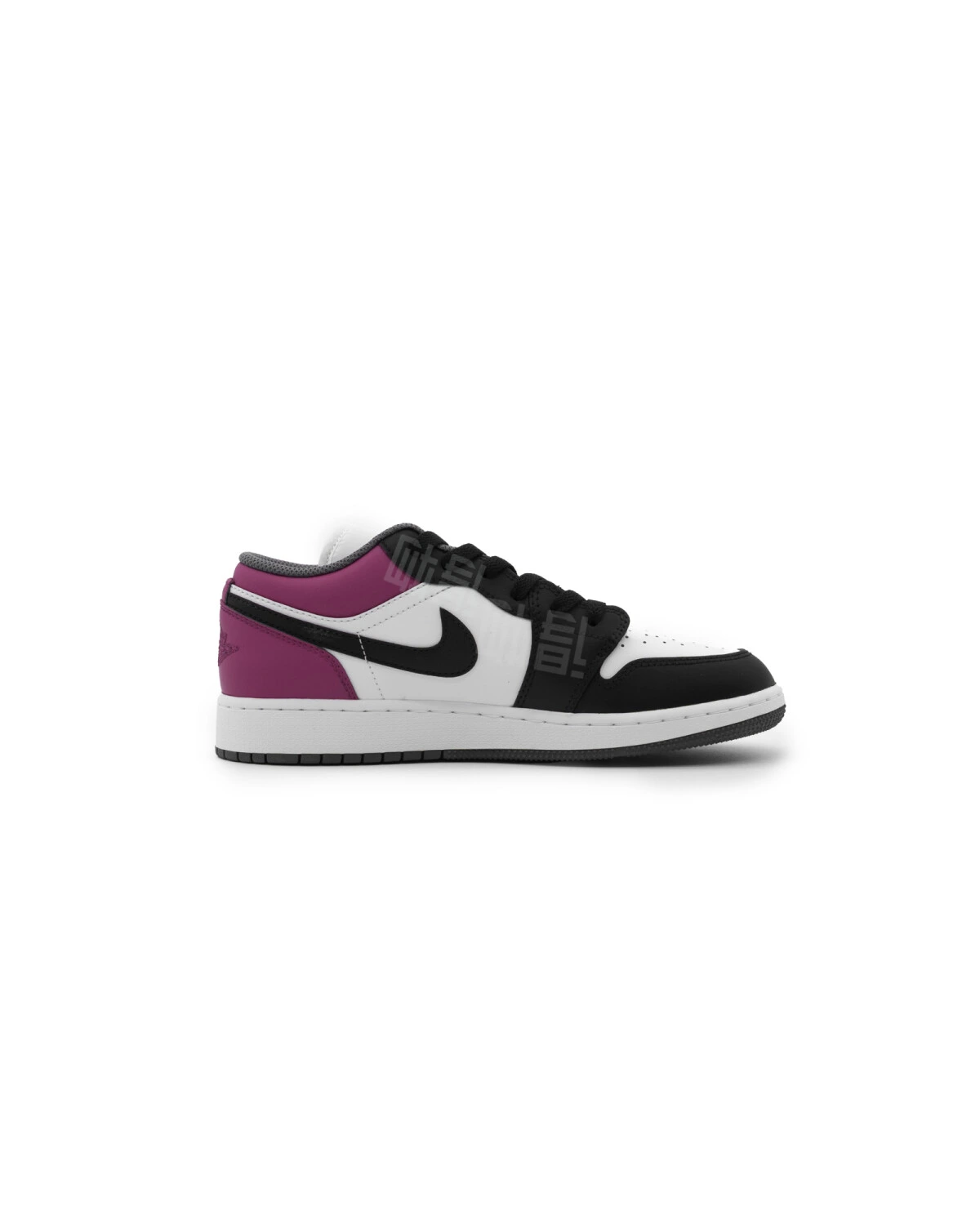 Jordan Air Jordan 1 унисекс кроссовки черно-красные с амортизацией и износостойкостью картинка