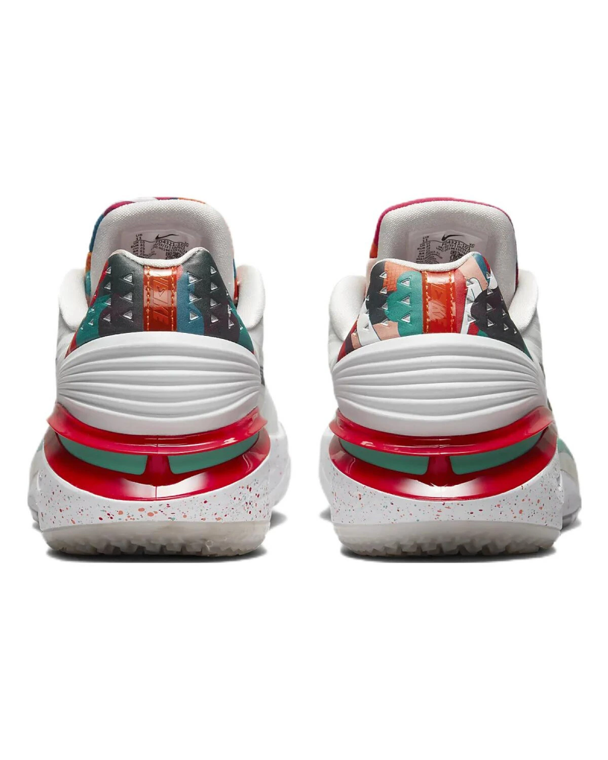 Nike Air Zoom G.T. Cut 2 "Leap High" баскетбольные кроссовки бело-красно-зеленые картинка