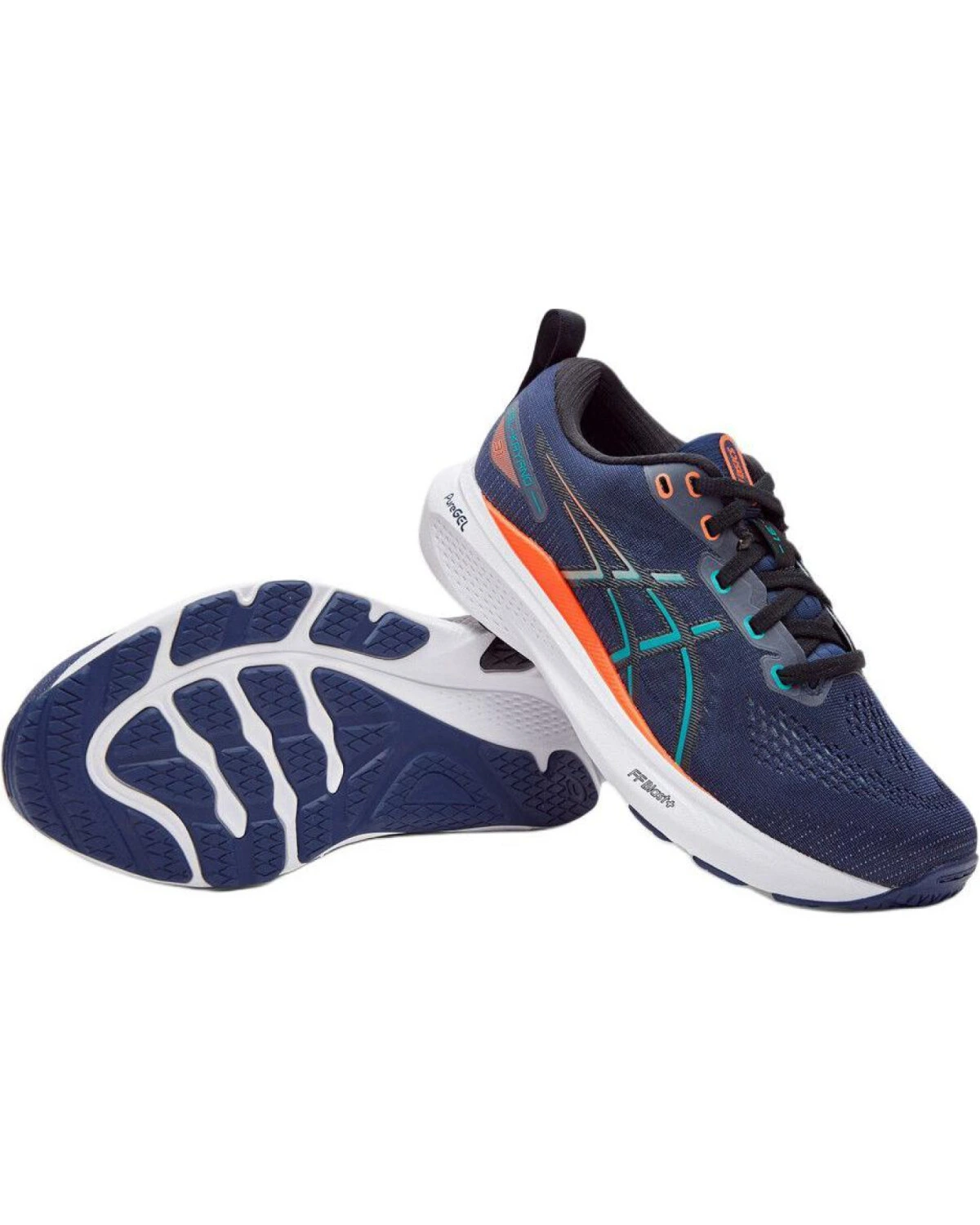 Asics Gel-Kayano 31 детские кроссовки для бега синие картинка