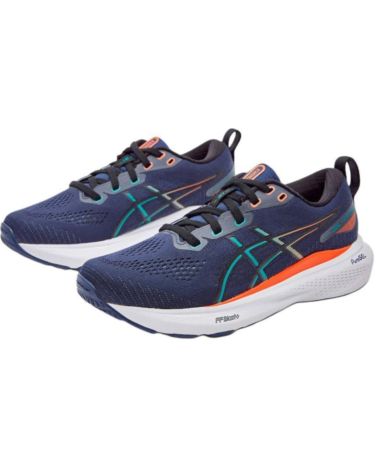 Asics Gel-Kayano 31 детские кроссовки для бега синие картинка