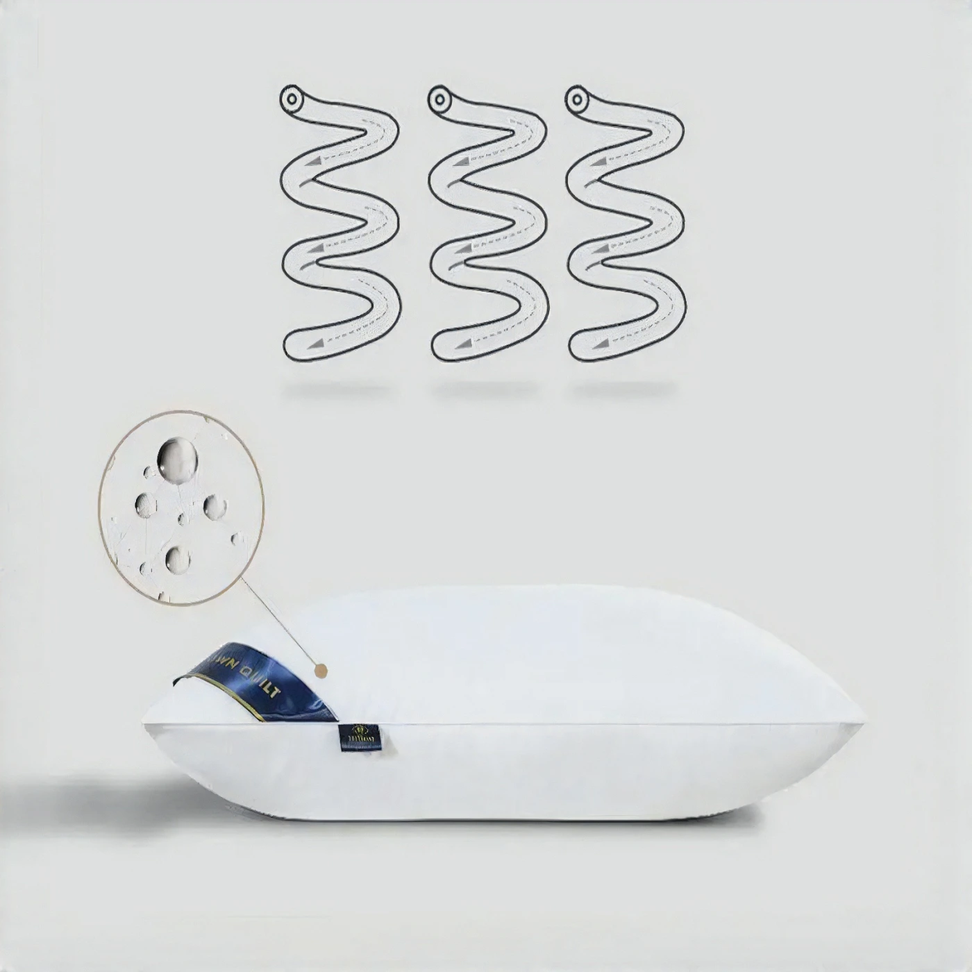 Комплект анатомических подушек картинка