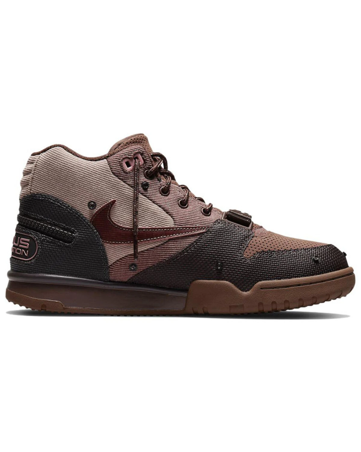 Nike Air Trainer 1 кроссовки коричневые высокие картинка