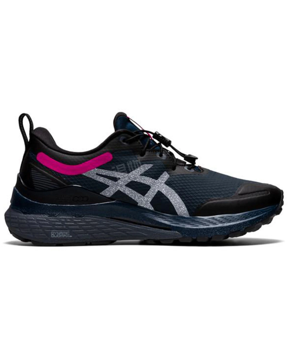 Asics Gel-Kayano 28 женские кроссовки для бега черно-синие картинка