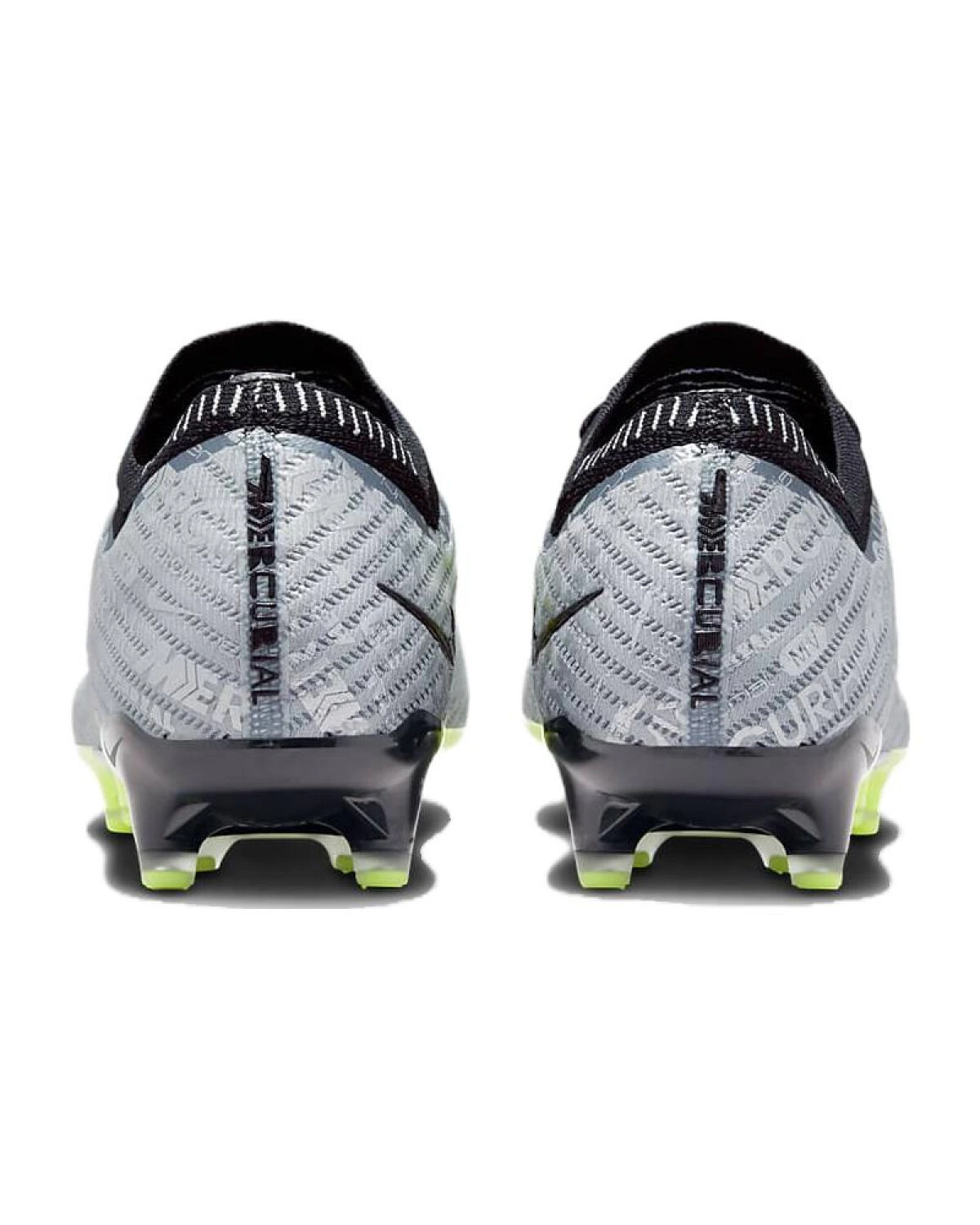 Nike Mercurial Vapor 15 унисекс спортивные кроссовки для футбола серебристо-зеленые картинка