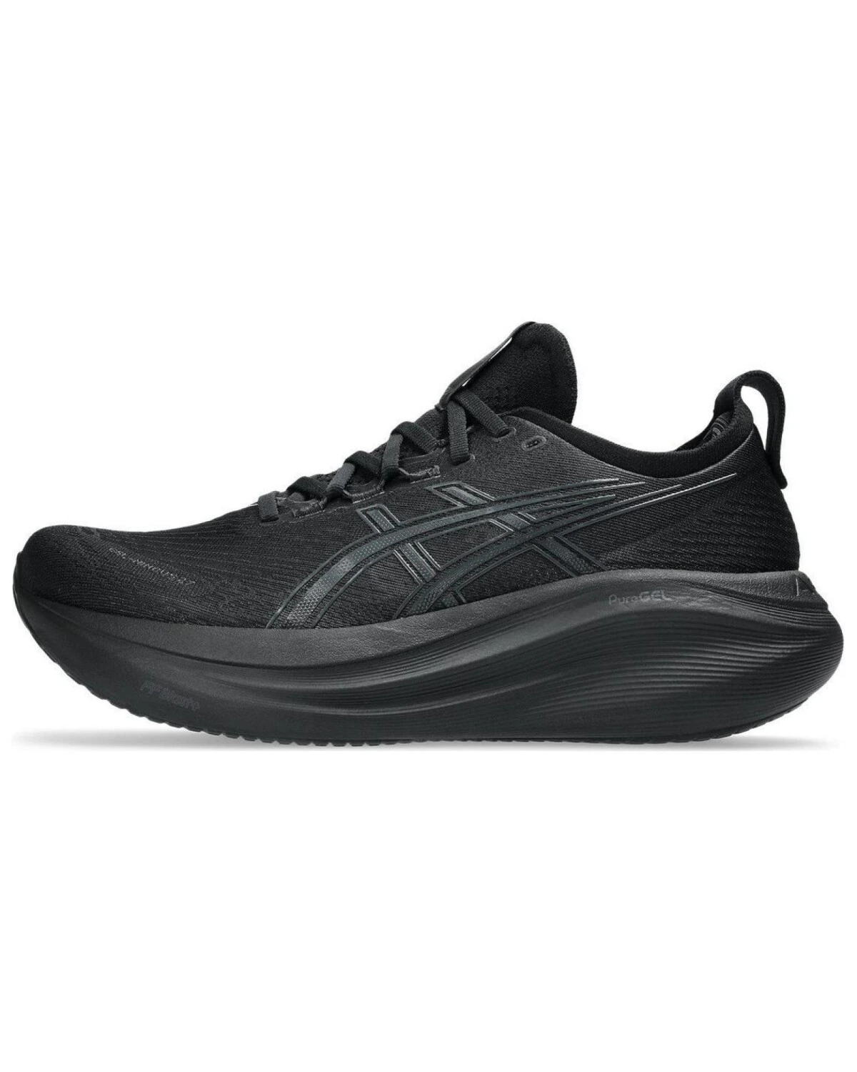 Asics GEL-NIMBUS 27 мужские кроссовки для бега с амортизацией черные картинка
