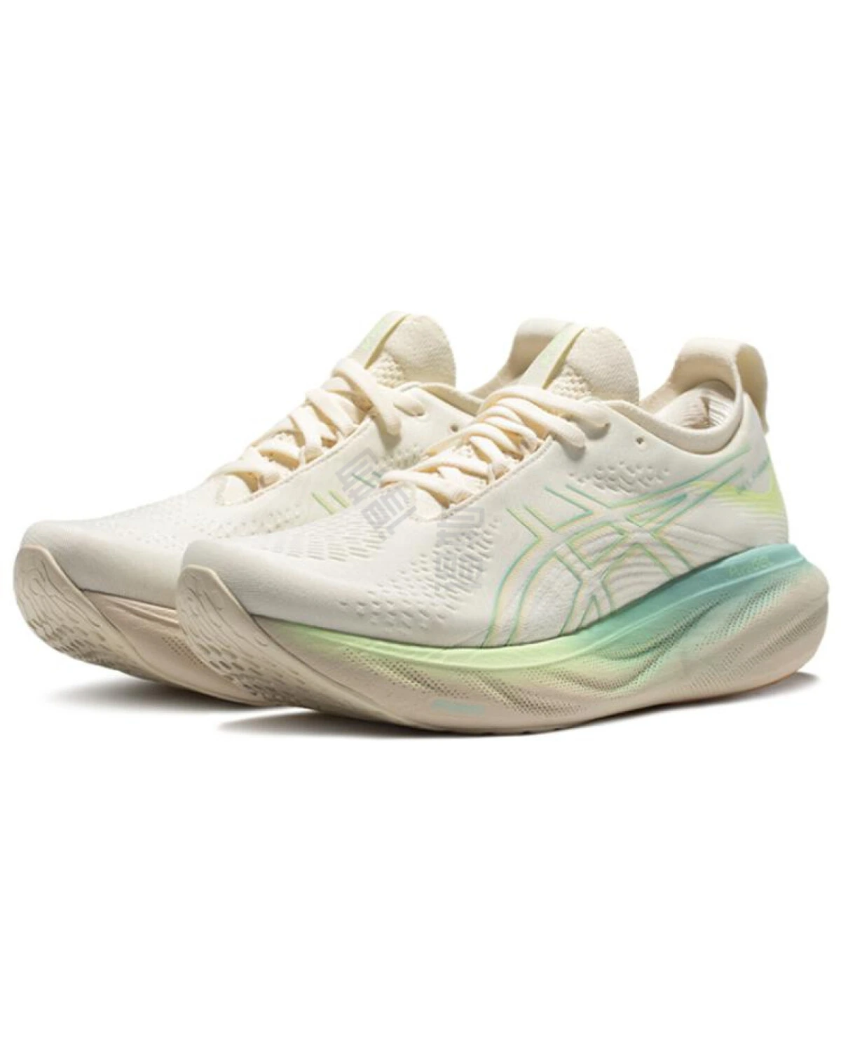 Asics GEL-Nimbus 25 женские кроссовки для марафона легкие тканевые картинка
