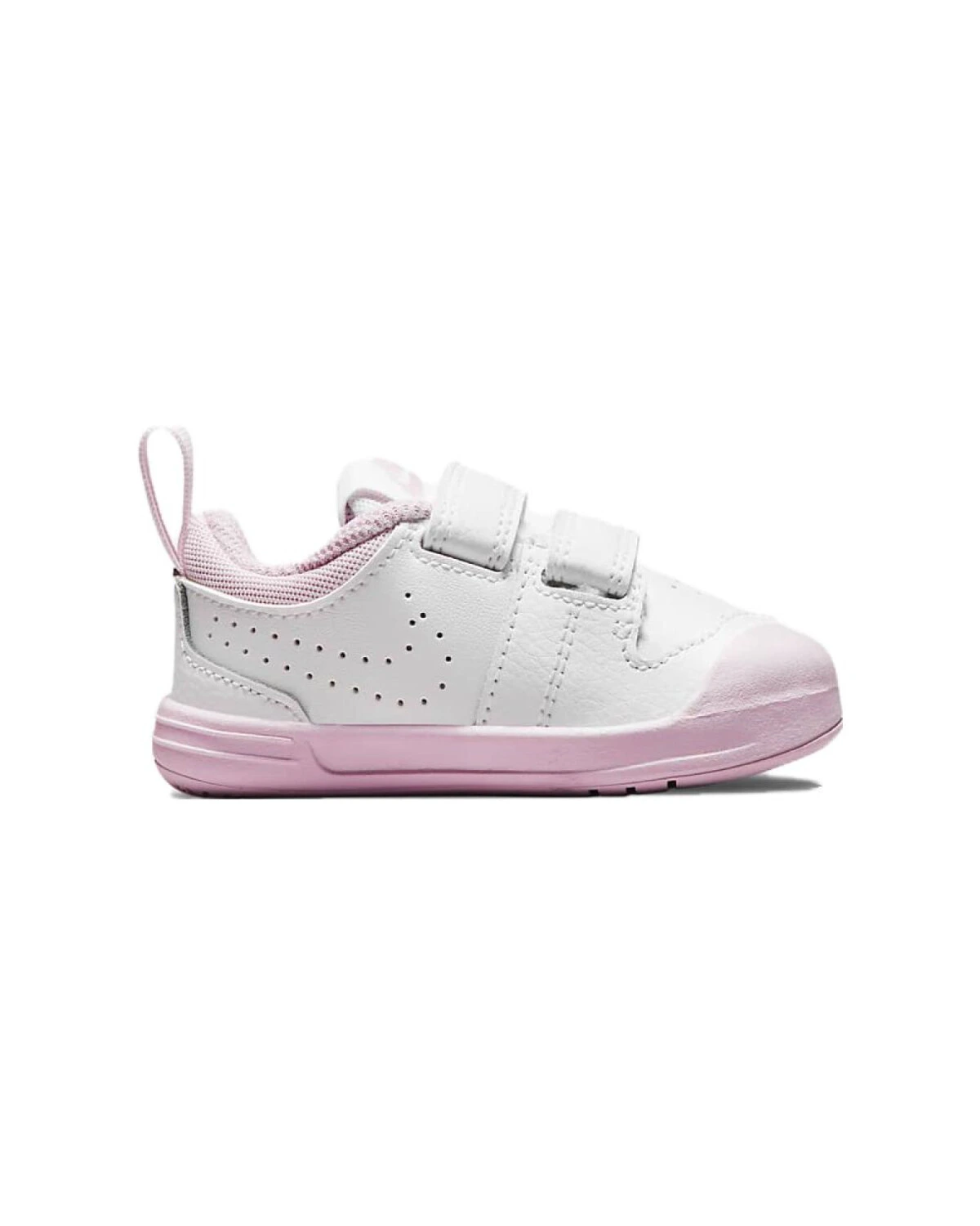 Nike Pico детские повседневные кроссовки бело-розовые картинка