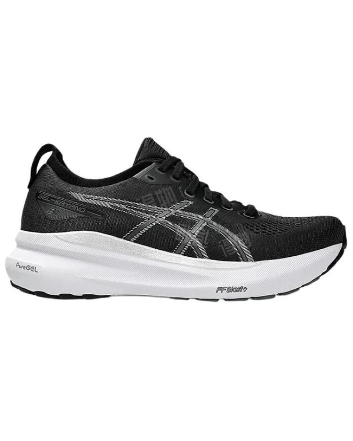 Asics Gel-Kayano 31 женские спортивные кроссовки с амортизацией и дышащим верхом черные картинка