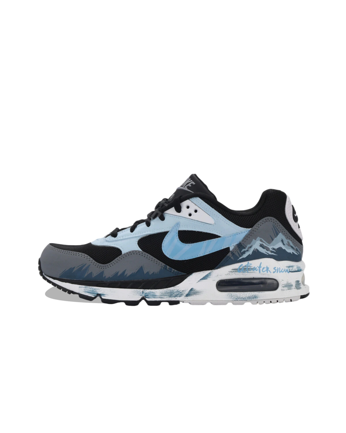 Nike Air Max Correlate unisex кроссовки с амортизацией и износостойкостью черные картинка