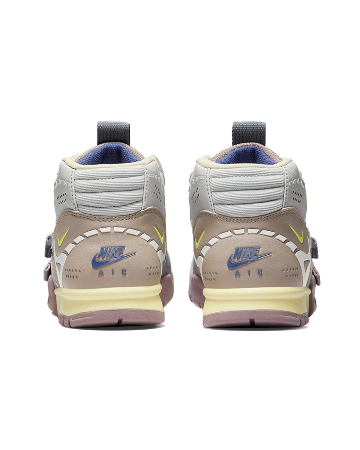 Nike Air Trainer 1 SP "Light Smoke Grey and Honeydew" Унисекс повседневные кроссовки серо-фиолетовые картинка
