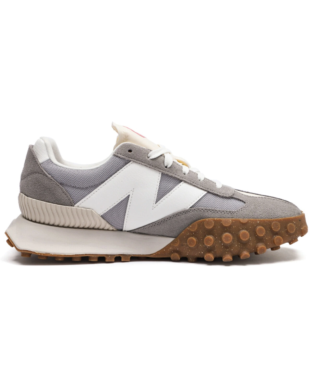 New Balance XC 72 унисекс кроссовки беговые серо-белые картинка