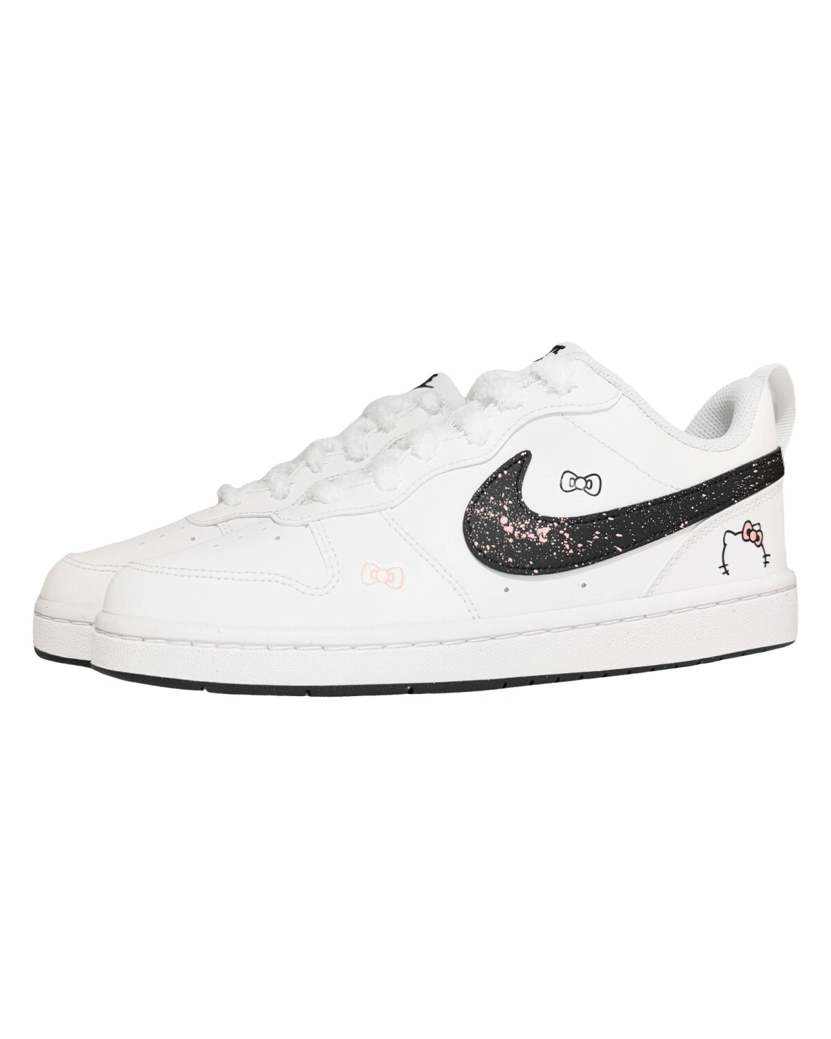 Nike Court Borough детские кроссовки розовые картинка