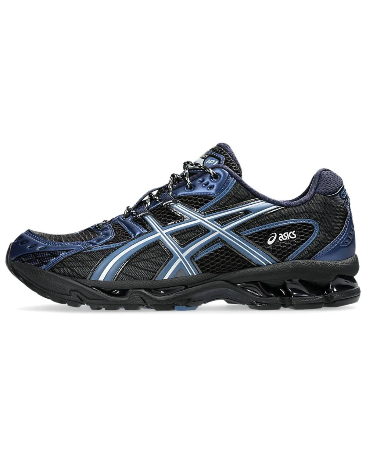Asics GEL-Nimbus 10.1 унисекс кроссовки сине-черные для бега картинка