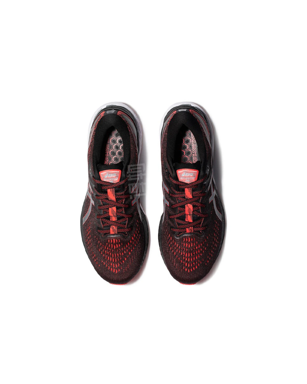 Asics Gel-Kayano 28 мужские кроссовки для марафона черно-красные картинка