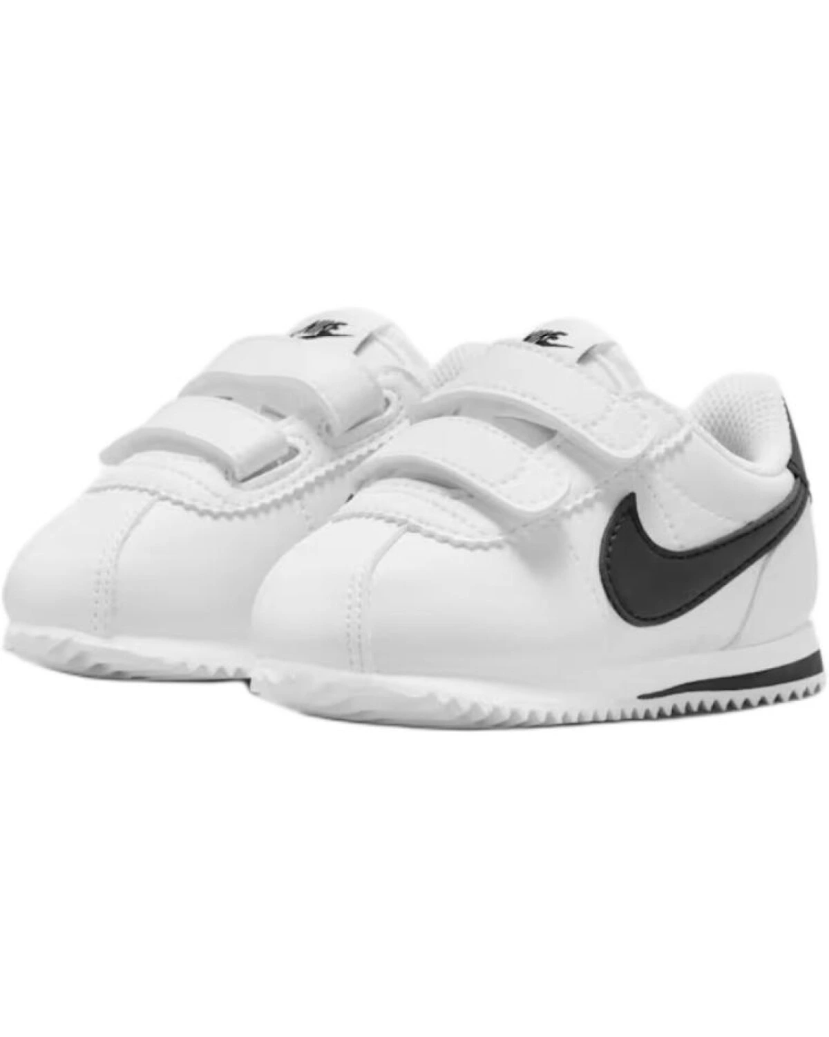 Nike Cortez детские кроссовки белые для обучения ходьбе картинка