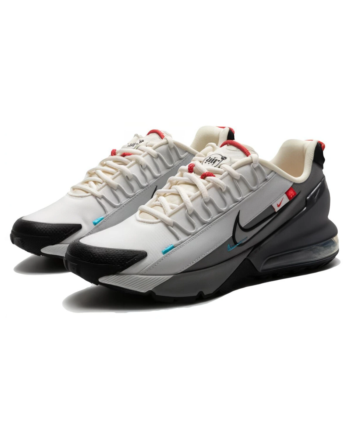 Nike Air Max Impulse унисекс кроссовки бело-чёрные из ткани картинка