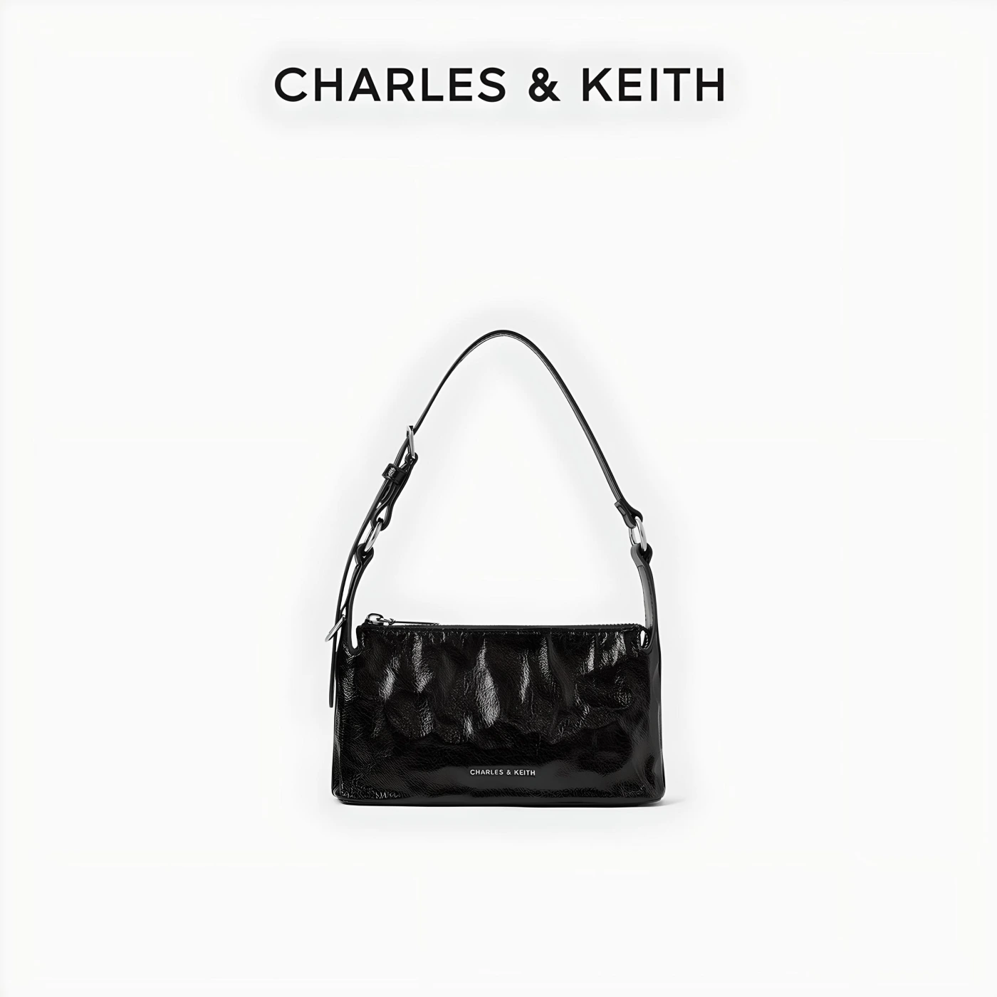 Квадратная сумка-мессенджер CHARLES&KEITH картинка
