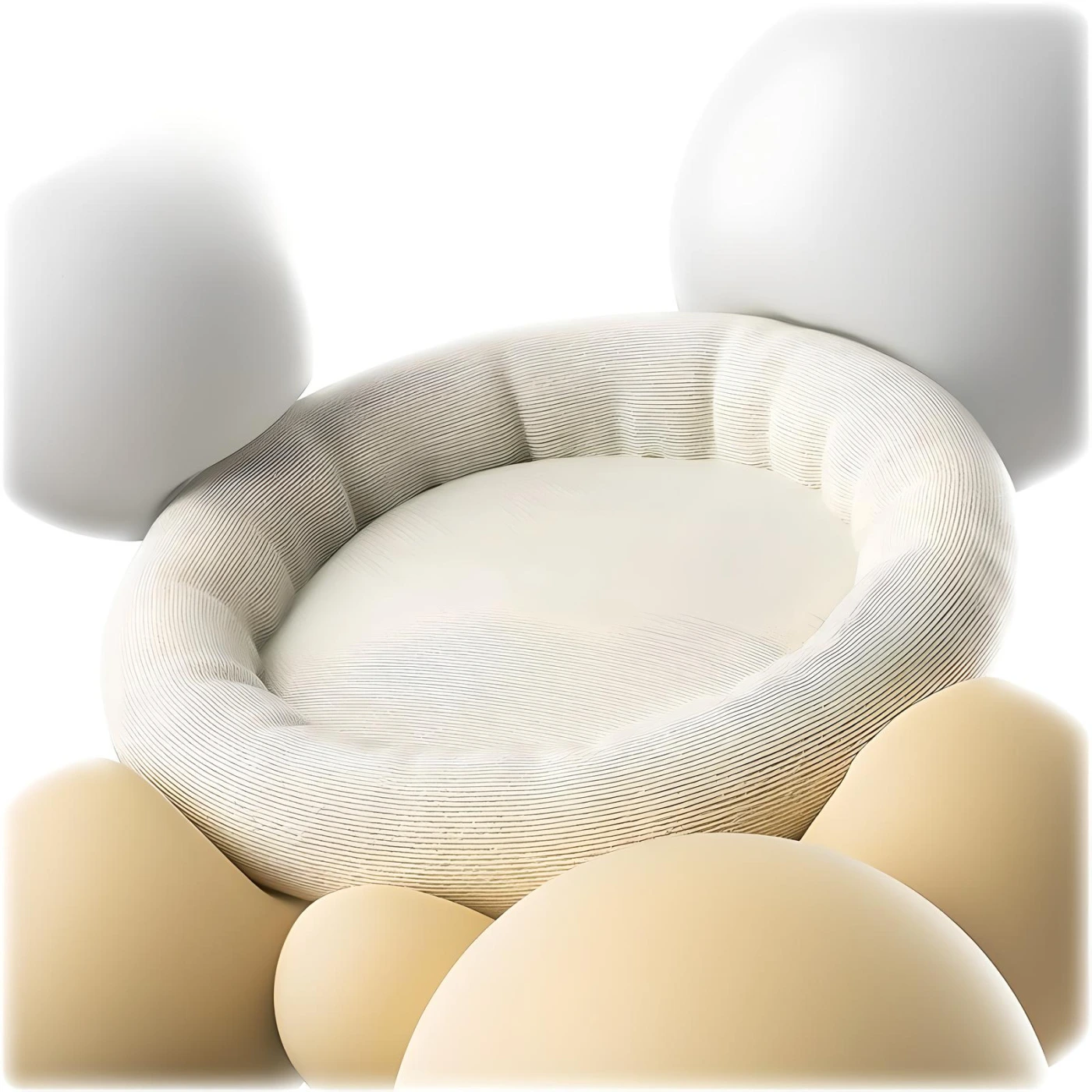 Корзина-лежанка для кошки картинка