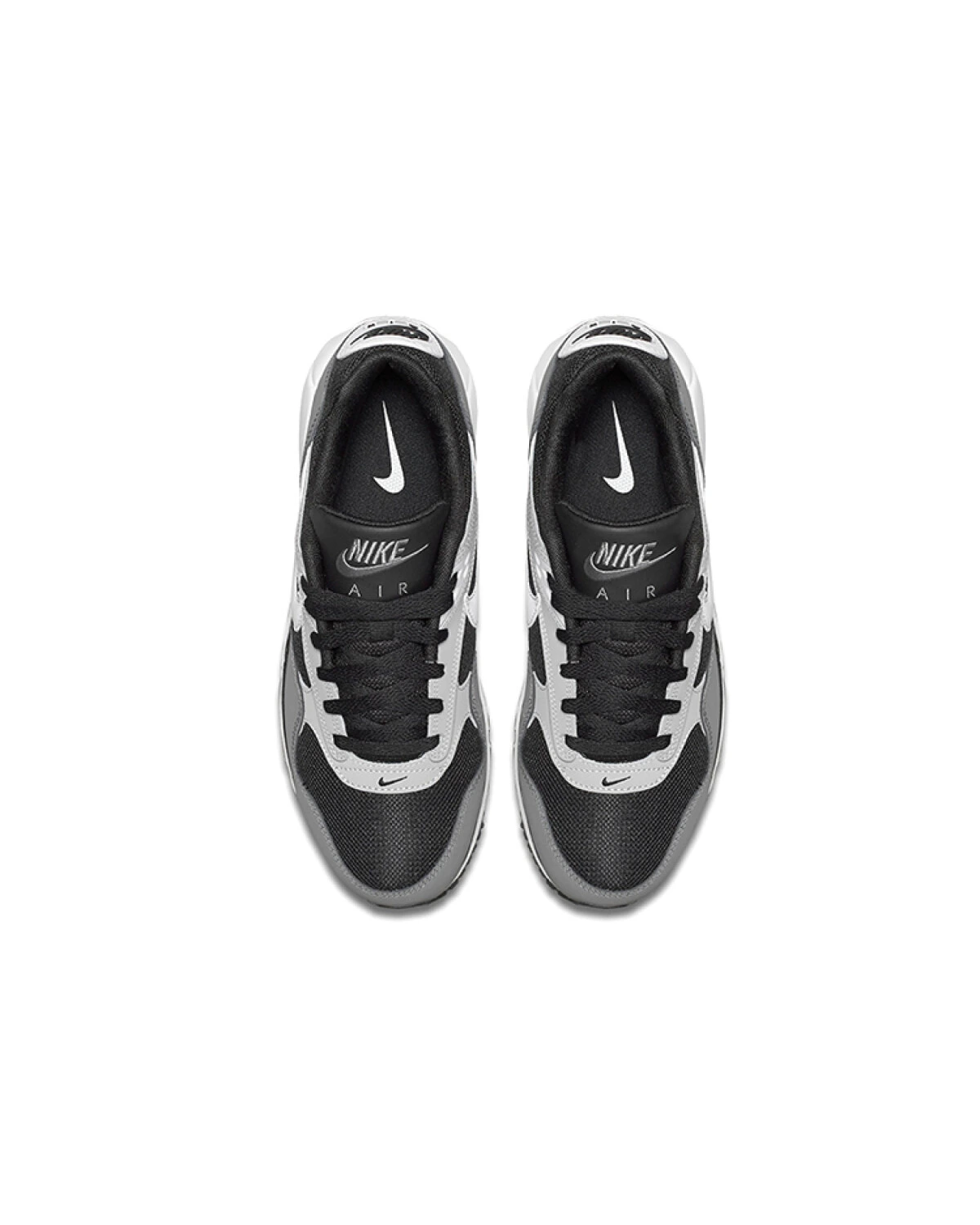 Nike Air Max Correlate unisex кроссовки серо-черные с белым логотипом картинка