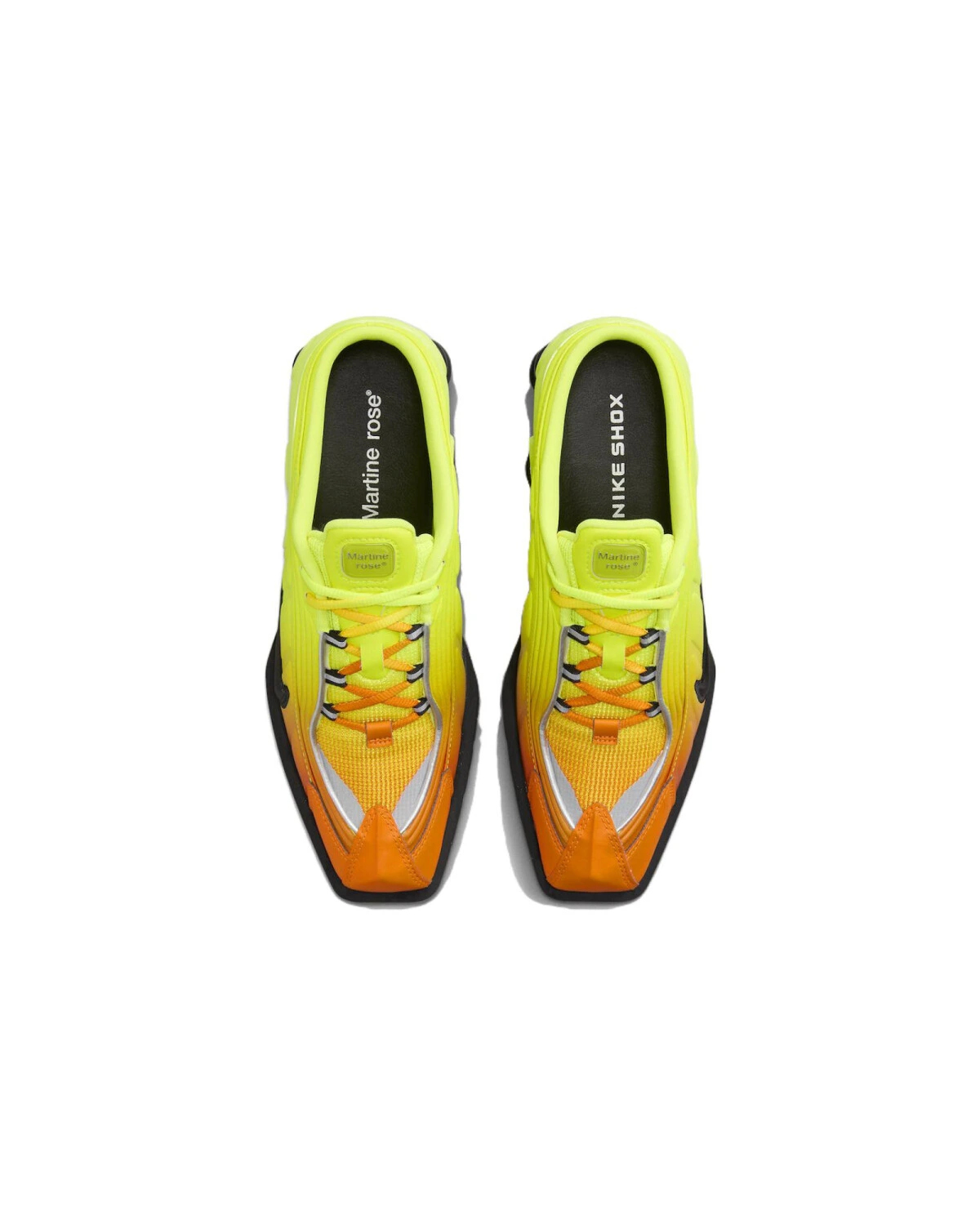 Nike Shox MR4 женские кроссовки повседневные оранжевые картинка