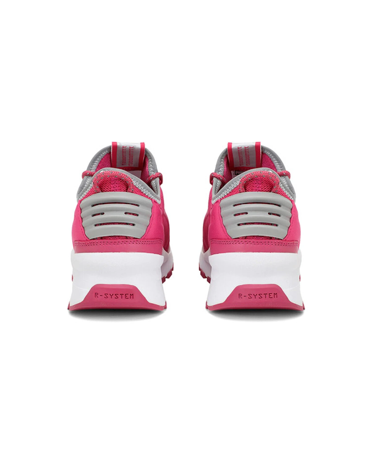 PUMA RS 0 женские кроссовки розово-белые с амортизацией и текстильным верхом картинка