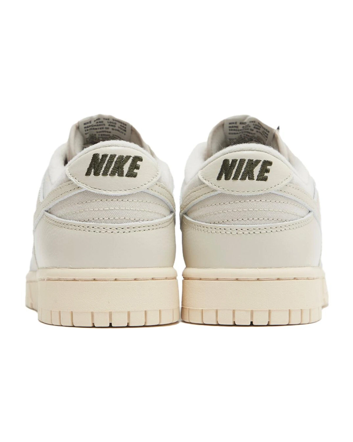 Nike Dunk мужские кроссовки белые из натуральной кожи картинка