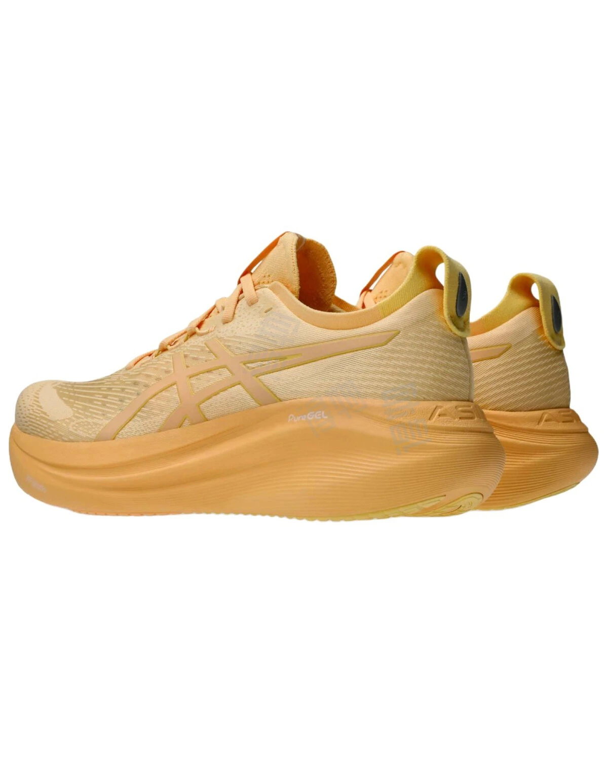 Asics GEL-NIMBUS 27 Lite мужские спортивные кроссовки для бега жёлтые картинка