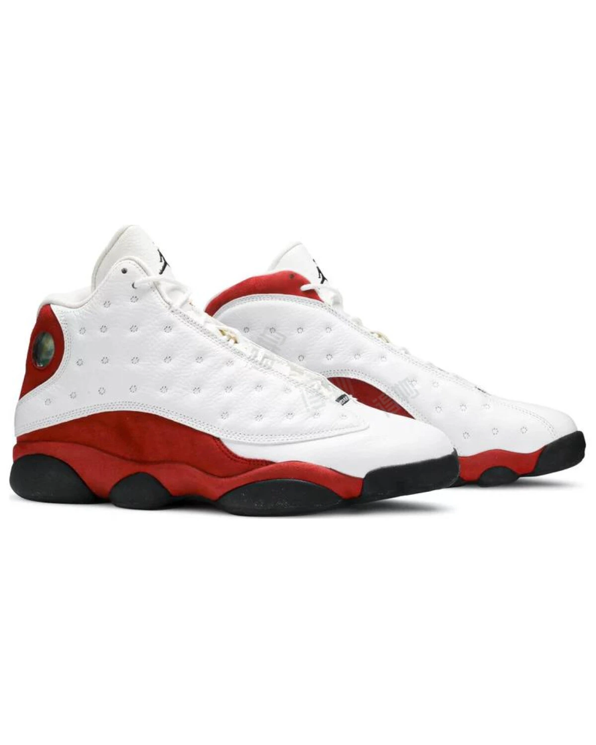 Jordan Air Jordan 13 Retro Cherry мужские высокие кроссовки бело-красные картинка