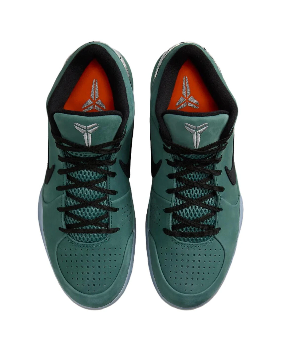 Nike Zoom Kobe 4 унисекс кроссовки высокие зеленые картинка