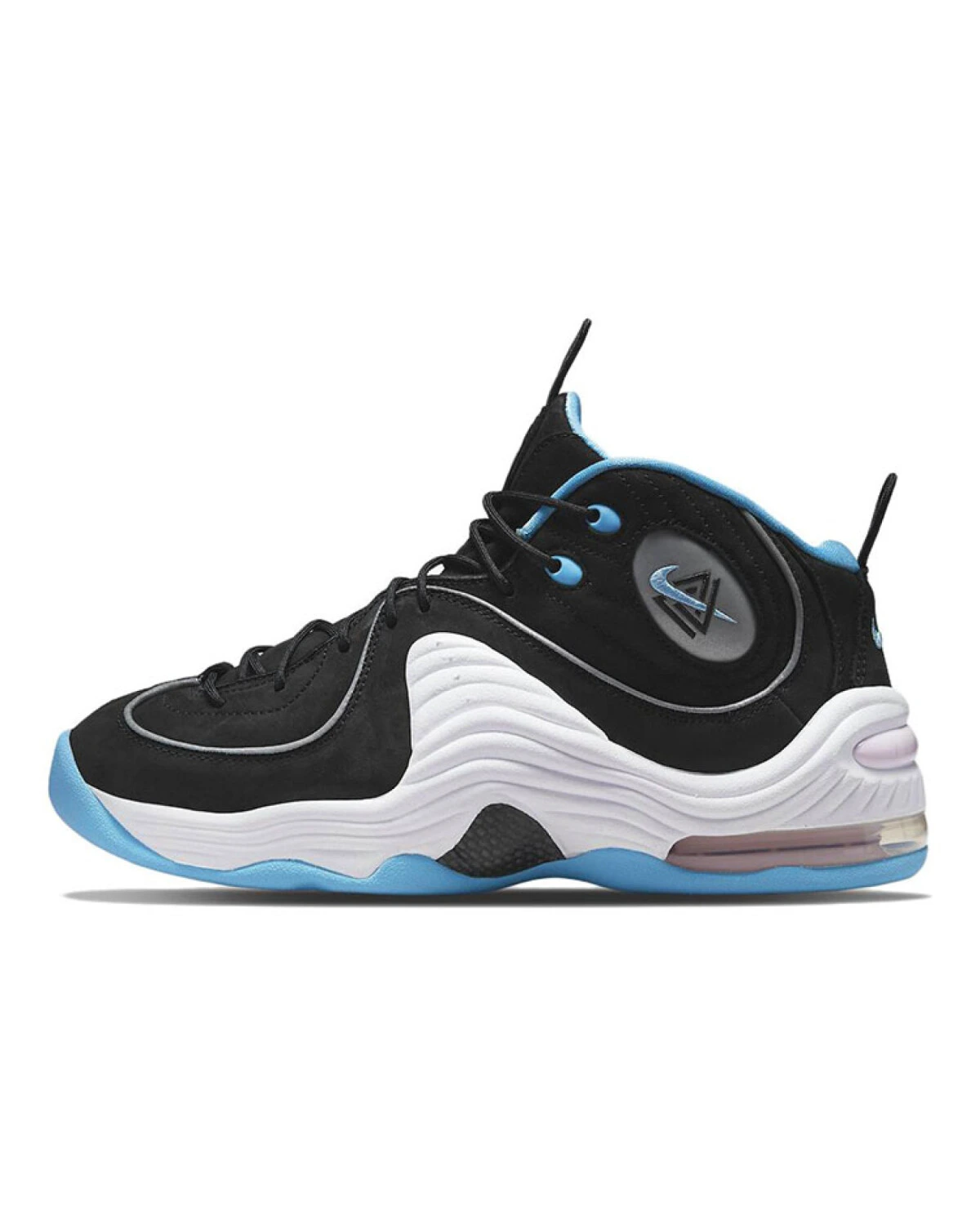 Nike Air Max Penny 2 мужские кроссовки черно-синие средние картинка