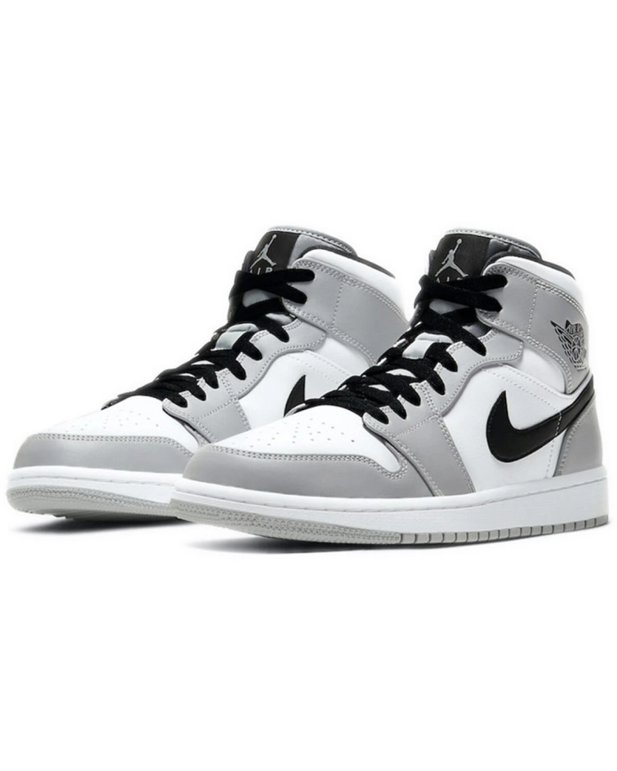Jordan Air Jordan 1 унисекс кроссовки серые высокие картинка
