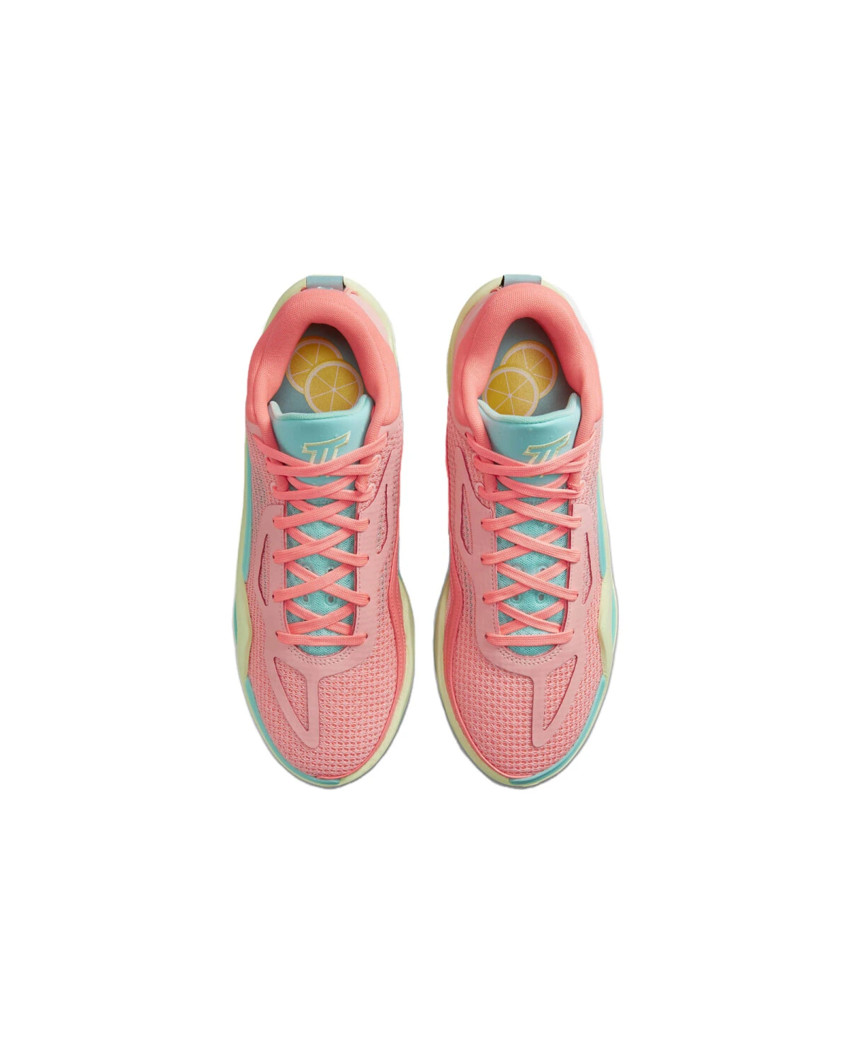 Jordan Tatum 1 "Pink Lemonade" мужские баскетбольные кроссовки с амортизацией розово-жёлтые картинка