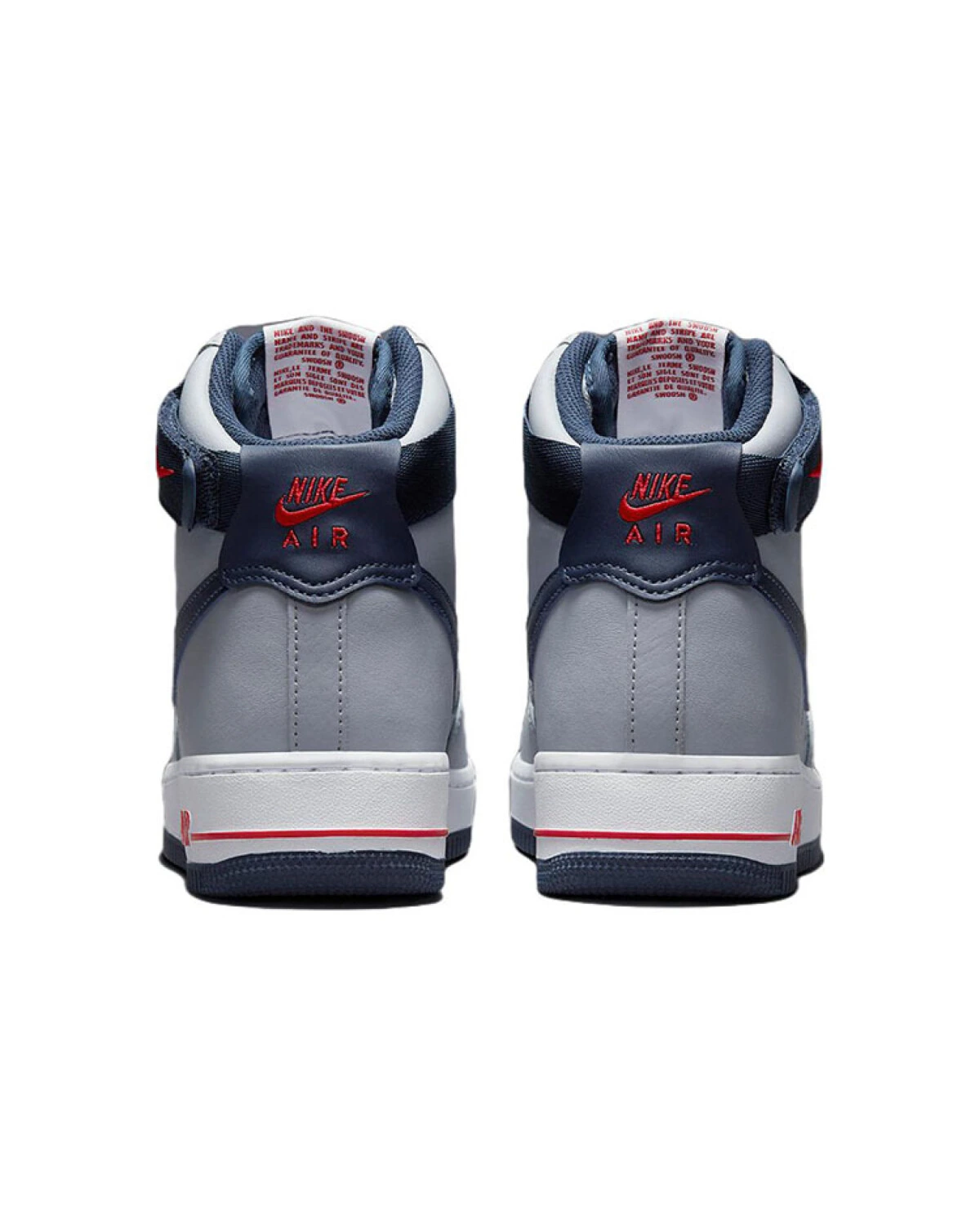 Nike Air Force 1 High "patriots" женские кроссовки серые картинка