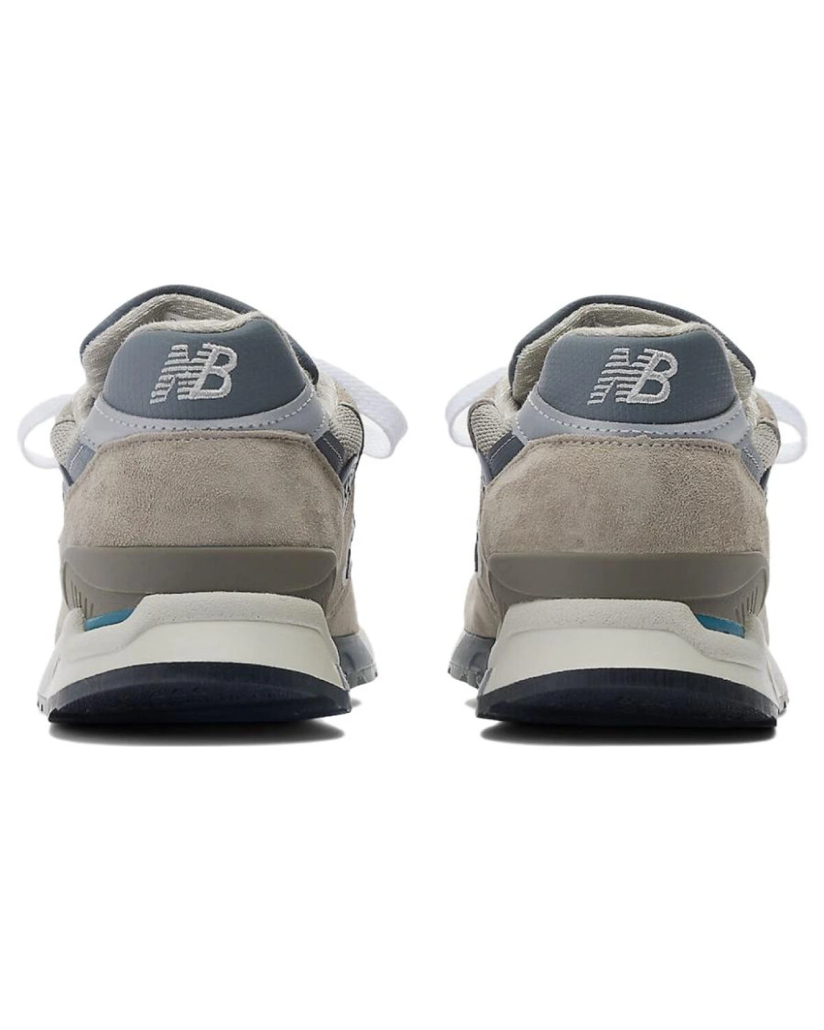 New Balance 998 унисекс кроссовки для бега серо-синие картинка