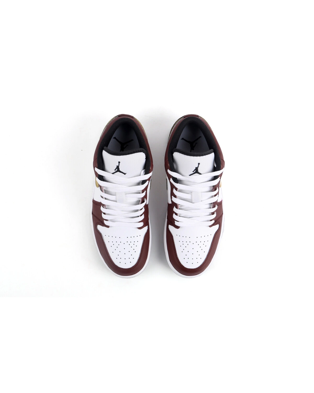Jordan Air Jordan 1 мужские кроссовки бордовые антипробуксовочные износостойкие картинка