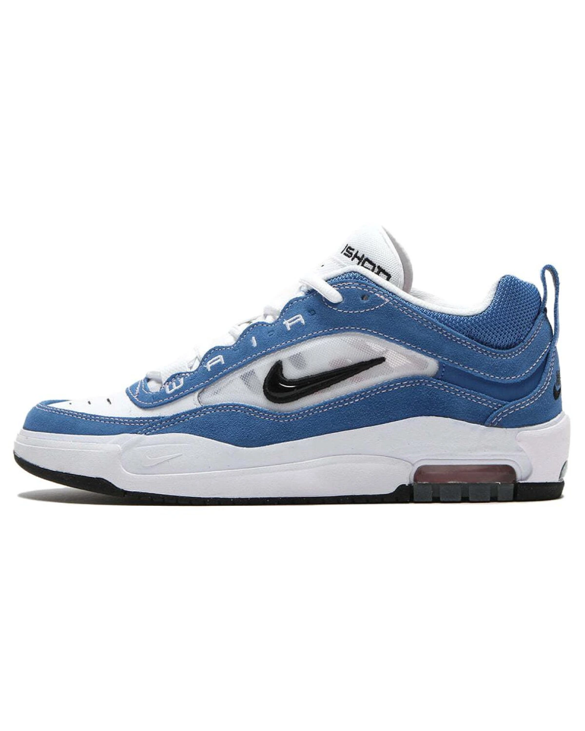 Nike Air Max Ishod unisex кроссовки сине-белые-черные картинка
