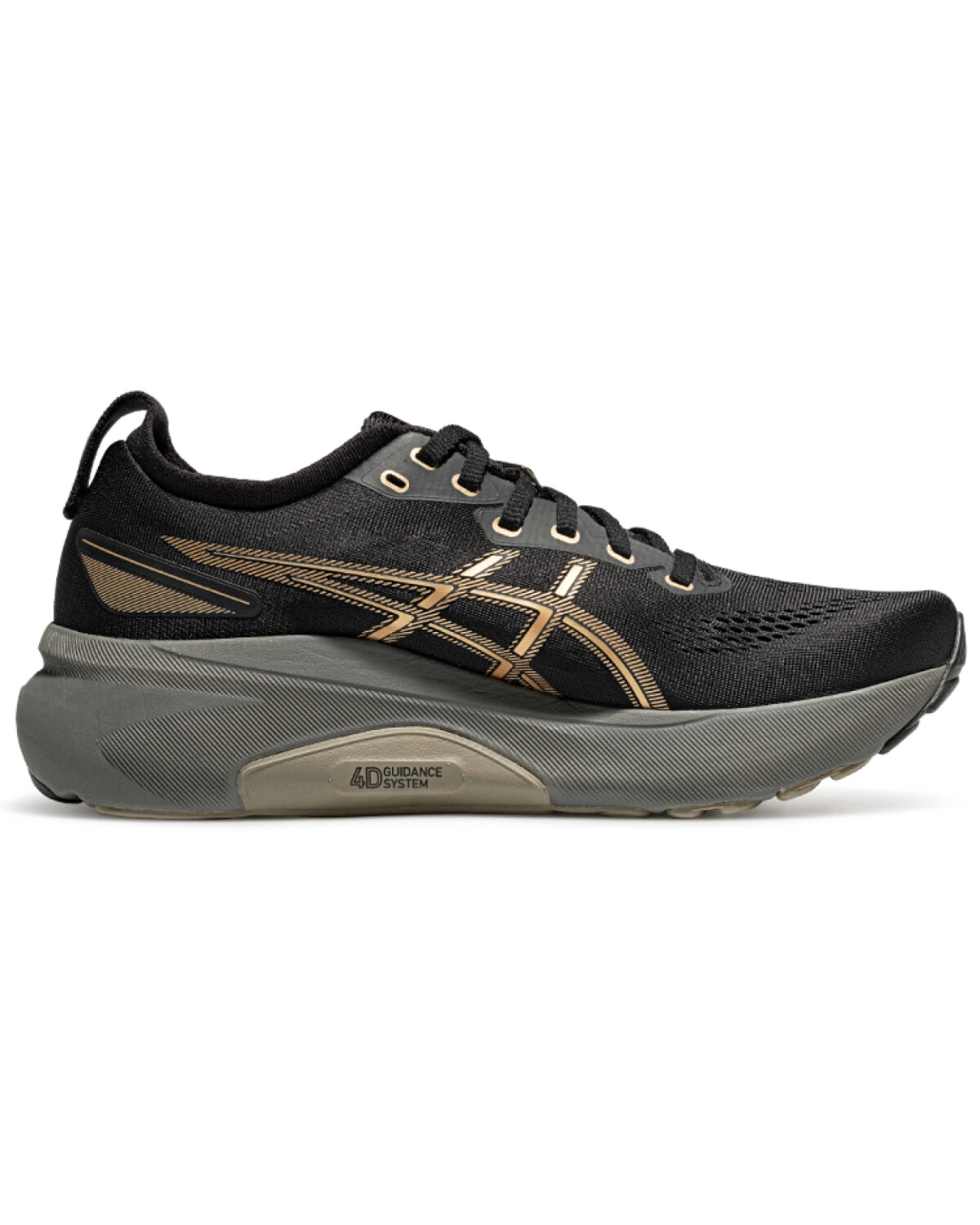 Asics Gel-Kayano 31 мужские спортивные кроссовки черно-желтые картинка