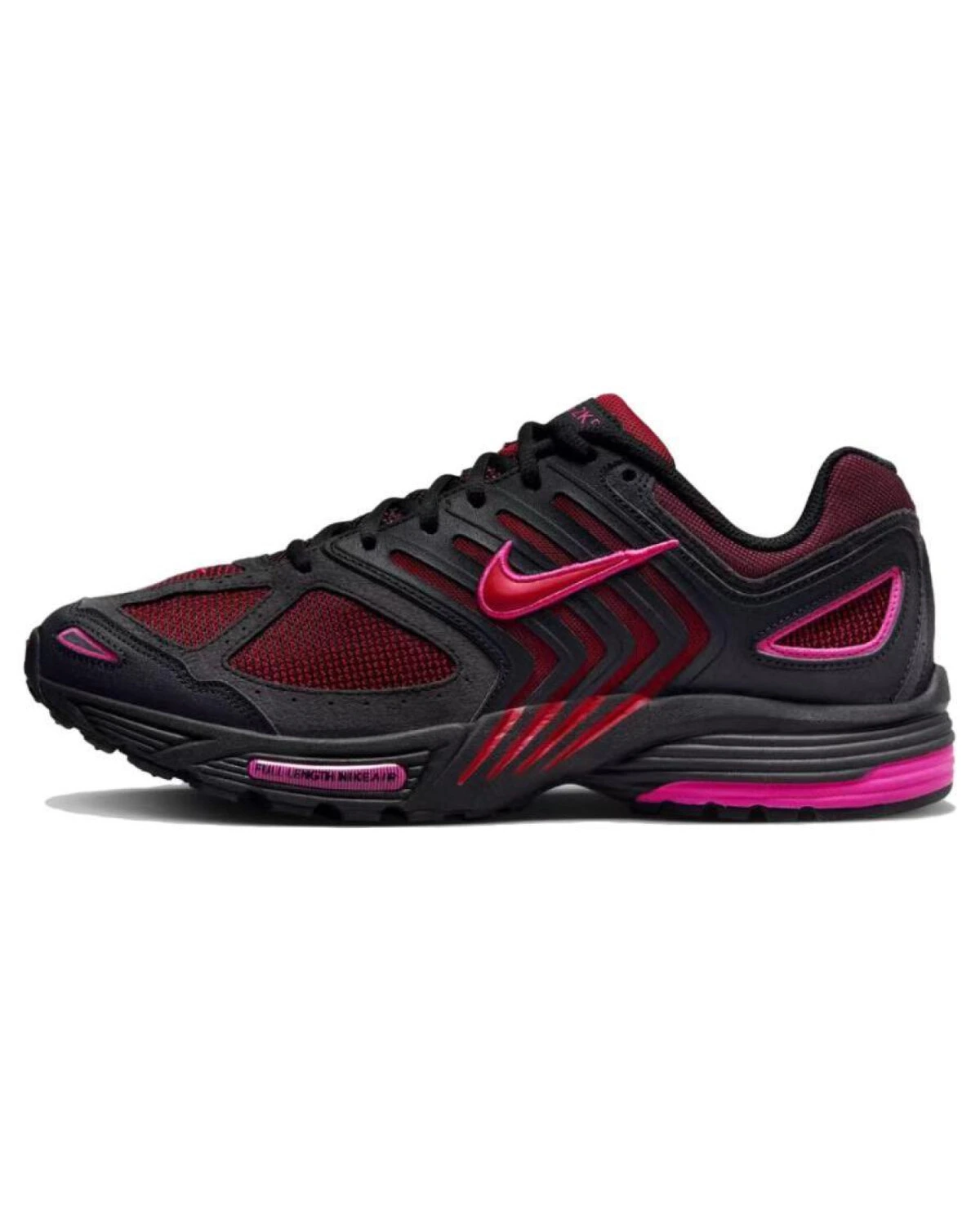 Nike Air Pegasus 2005 унисекс кроссовки черно-красные картинка