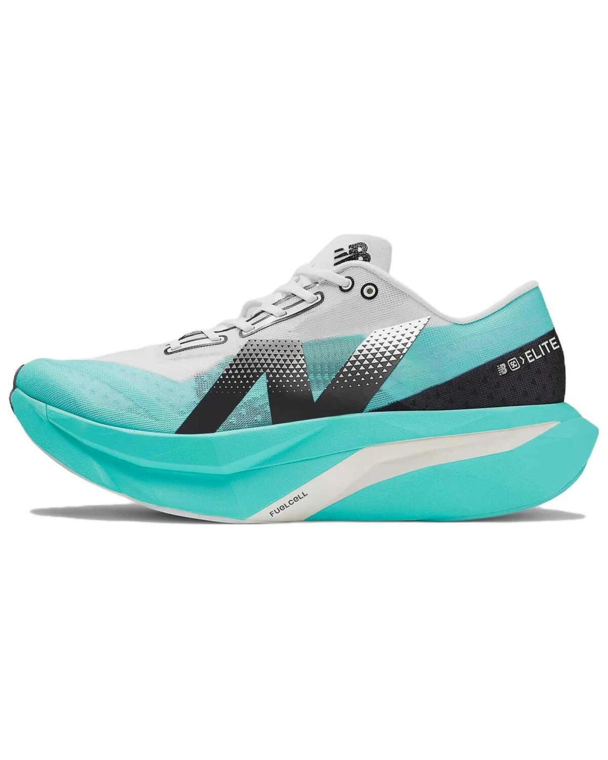 New Balance Elite v4 унисекс беговые кроссовки с амортизацией FuelCell бирюзовые картинка