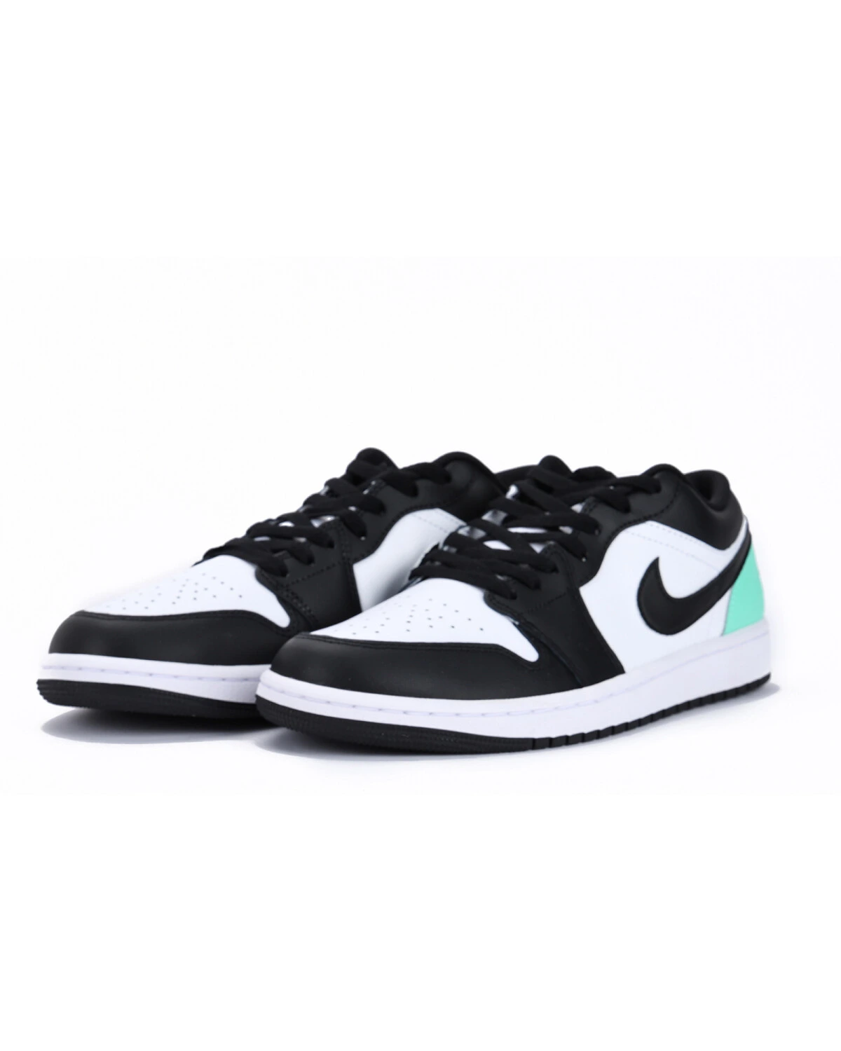 Jordan Air Jordan 1 мужские кроссовки баскетбольные черно-зеленые картинка